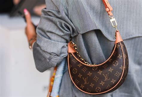 louis vuitton crescent shaped bag|Louis Vuitton looping bag.